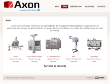 Tablet Screenshot of espanol.axoncorp.com